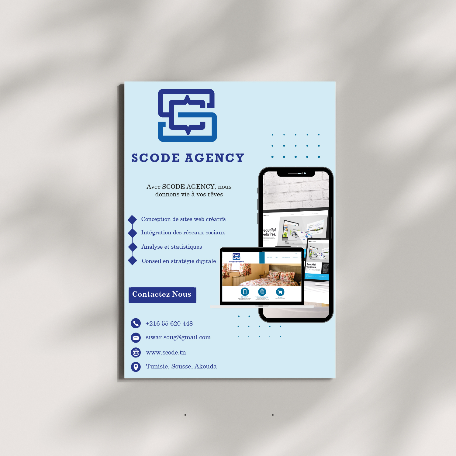 SCODE AGENCY FLYER